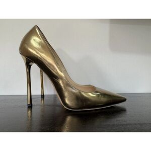 Jimmy Choo Women’s gold Shoes Heels Size 38